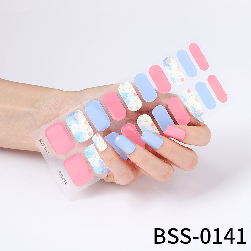 Gel Nail Stickers Phototherapy European And American