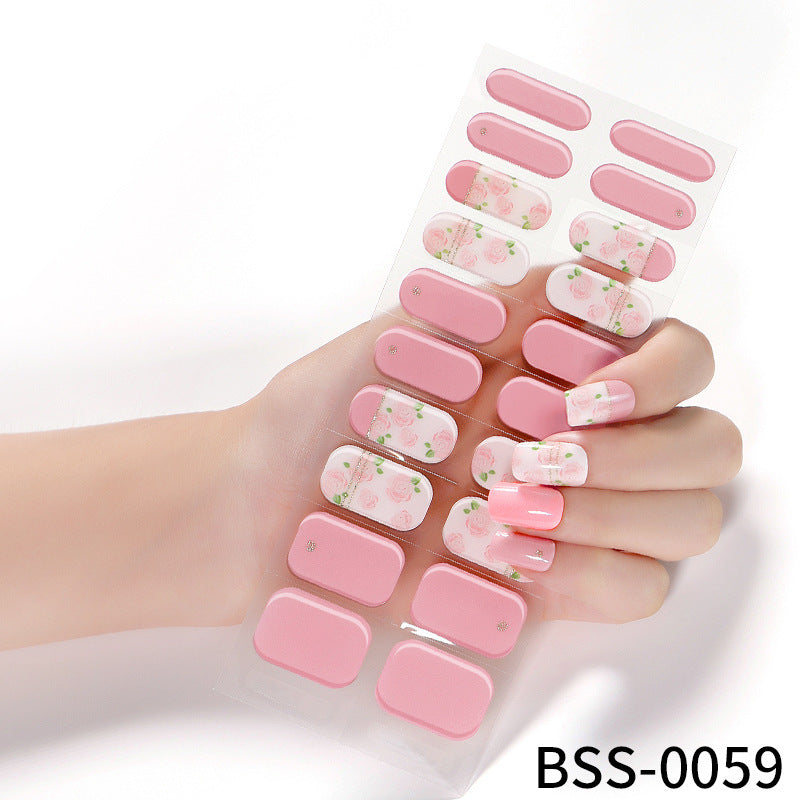 Gel Nail Stickers Phototherapy European And American