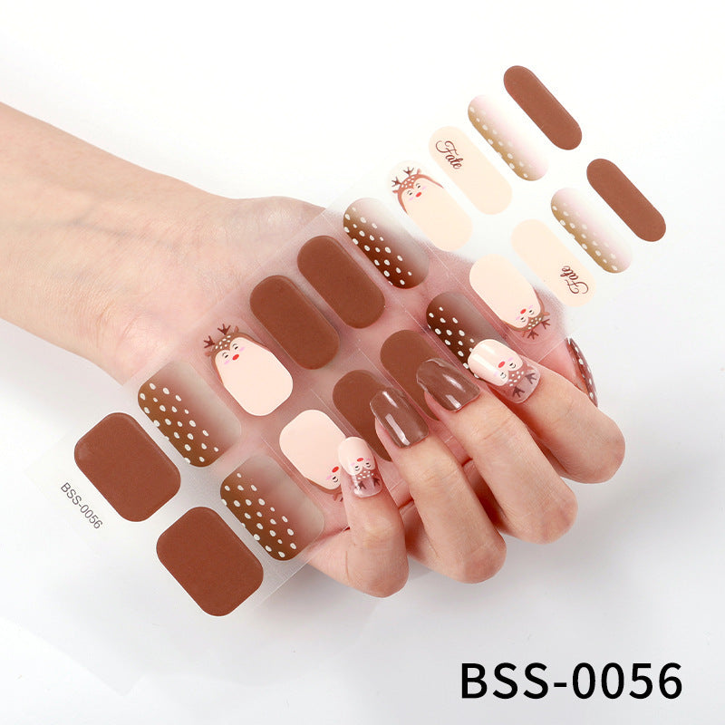 Gel Nail Stickers Phototherapy European And American