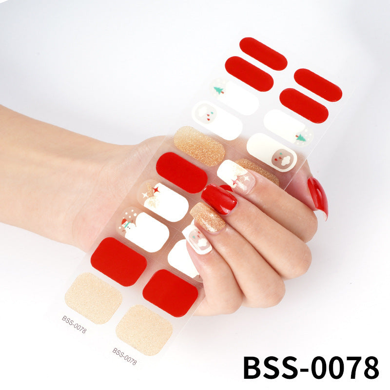 Gel Nail Stickers Phototherapy European And American