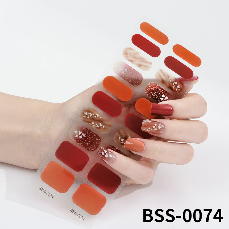 Gel Nail Stickers Phototherapy European And American