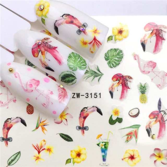 Nail Flower Sticker