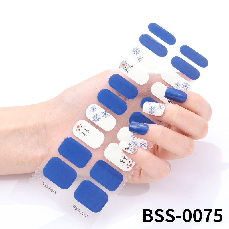 Gel Nail Stickers Phototherapy European And American