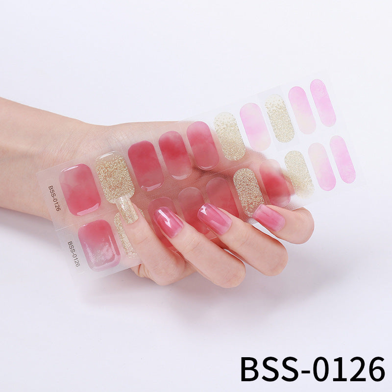 Gel Nail Stickers Phototherapy European And American