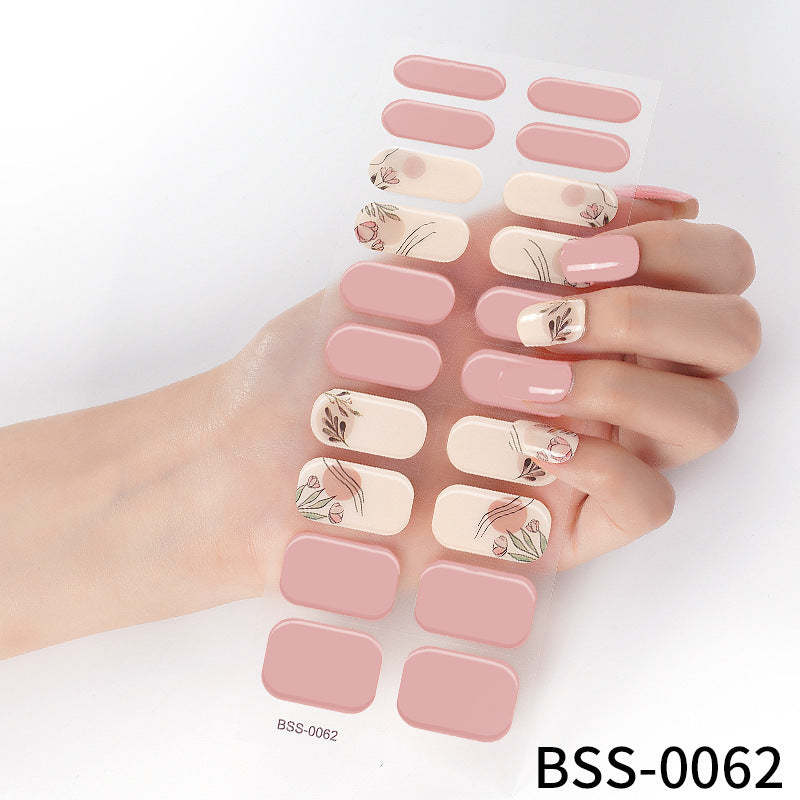 Gel Nail Stickers Phototherapy European And American