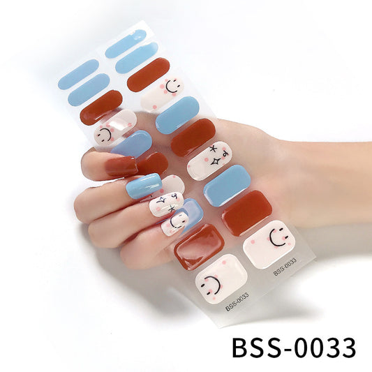 Gel Nail Stickers Phototherapy European And American