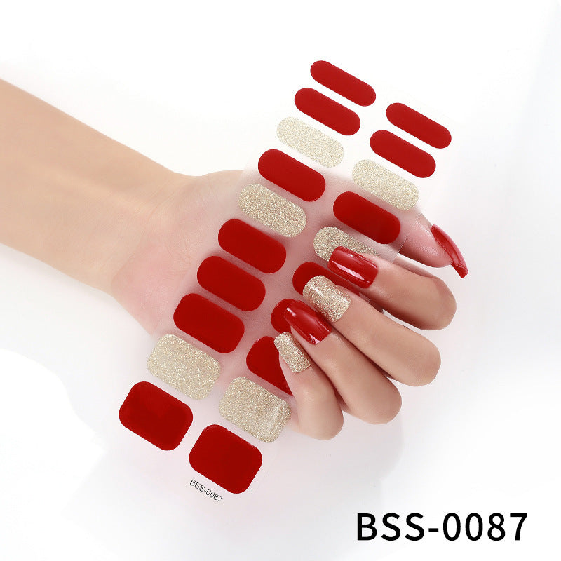 Gel Nail Stickers Phototherapy European And American