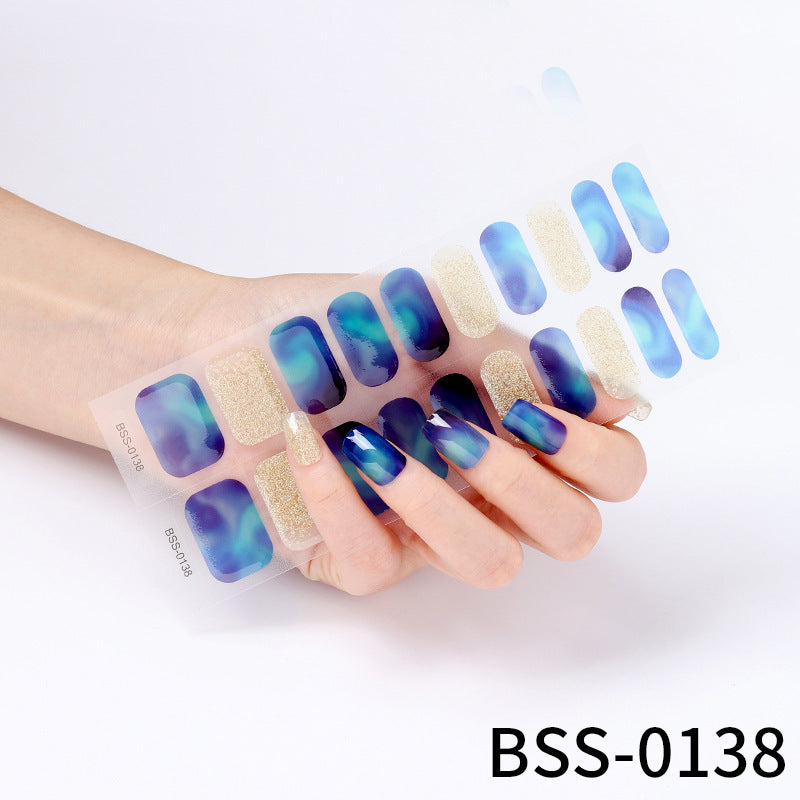 Gel Nail Stickers Phototherapy European And American