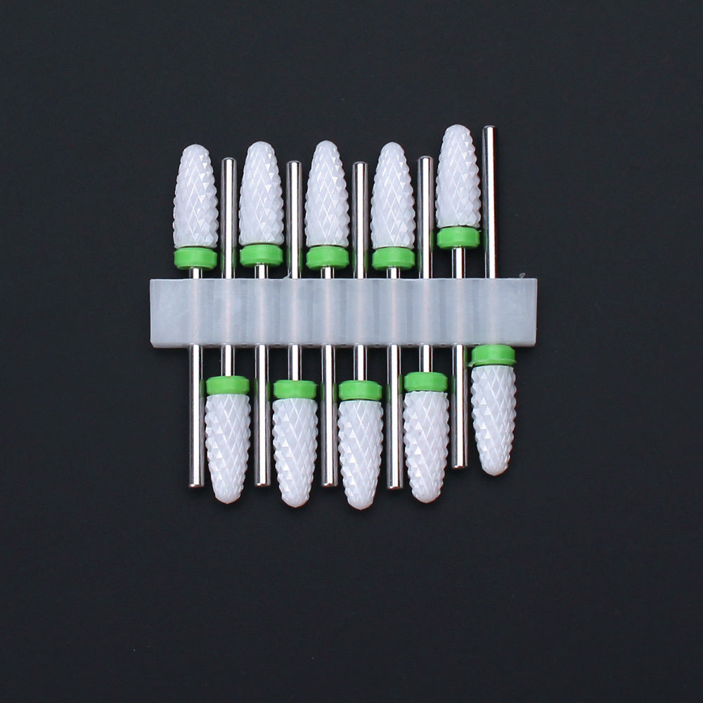 Exfoliating And Grinding Ceramic Drill Nail Polish Tool