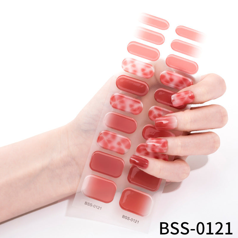 Gel Nail Stickers Phototherapy European And American