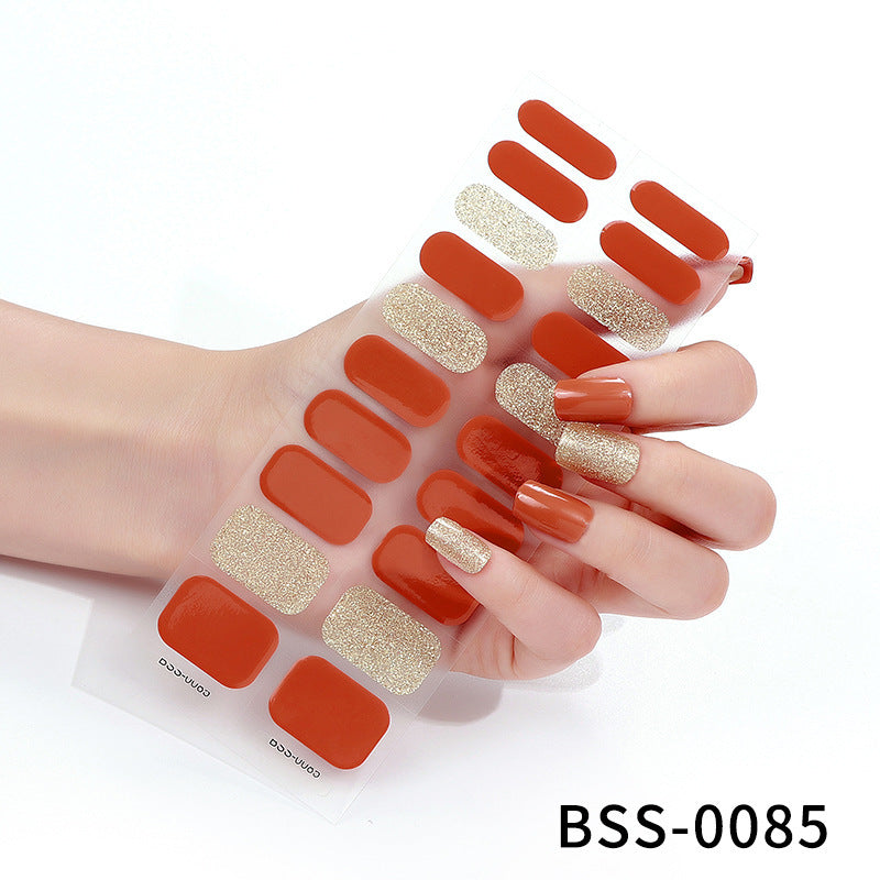 Gel Nail Stickers Phototherapy European And American