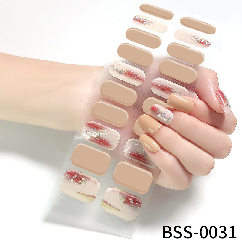 Gel Nail Stickers Phototherapy European And American