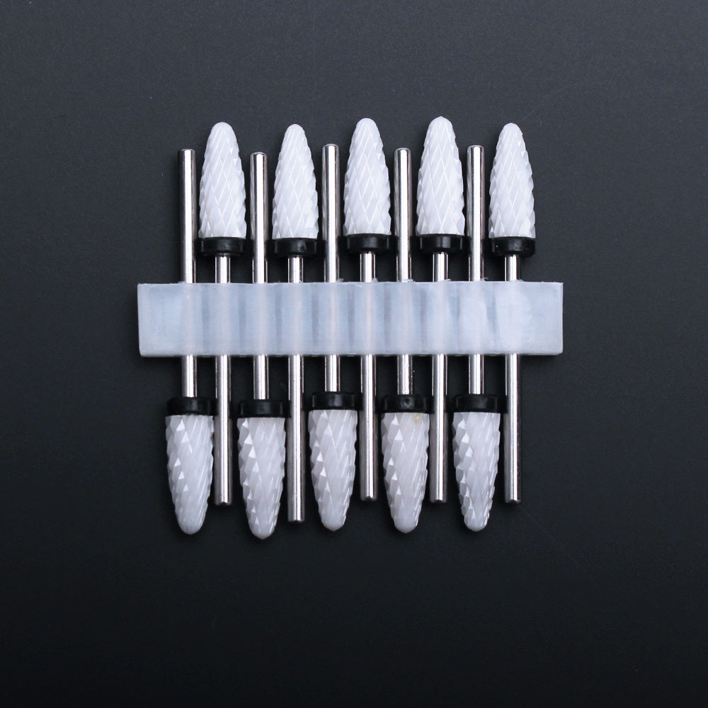 Exfoliating And Grinding Ceramic Drill Nail Polish Tool