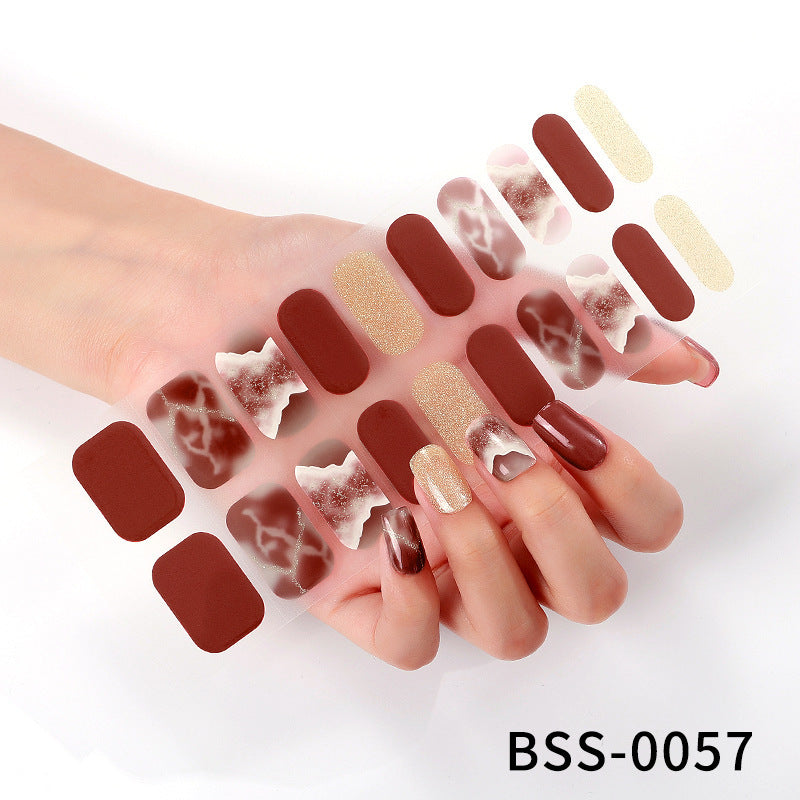 Gel Nail Stickers Phototherapy European And American