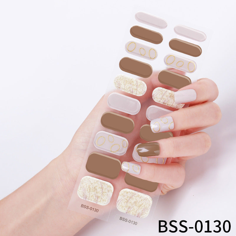 Gel Nail Stickers Phototherapy European And American