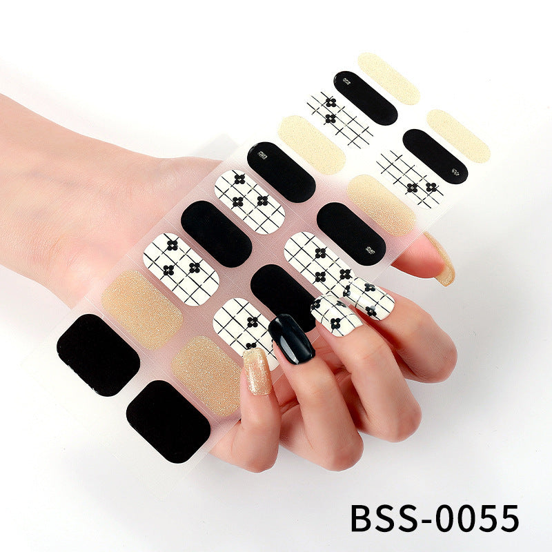 Gel Nail Stickers Phototherapy European And American