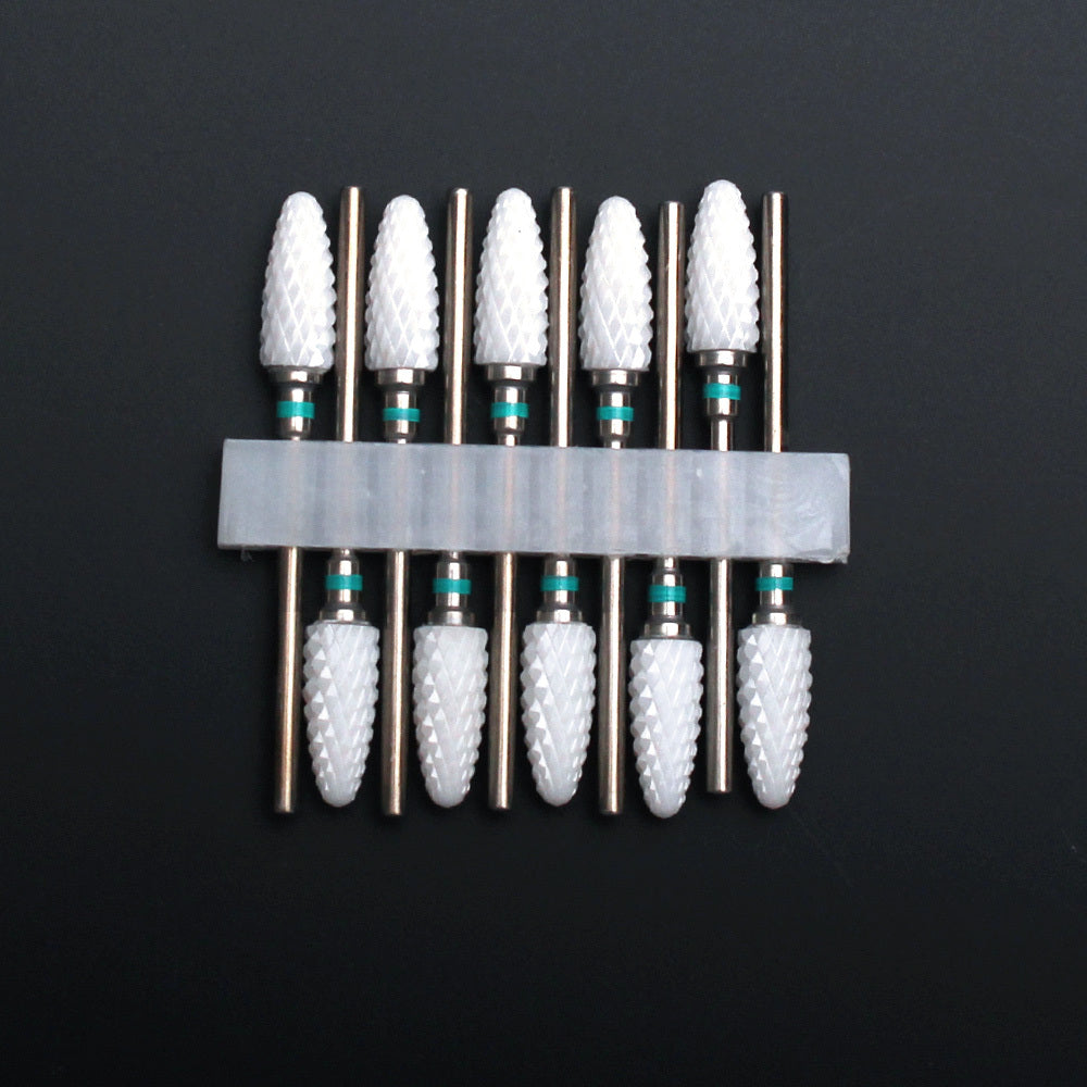 Exfoliating And Grinding Ceramic Drill Nail Polish Tool