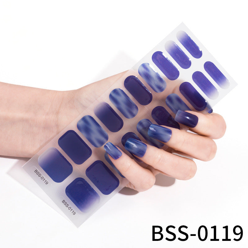 Gel Nail Stickers Phototherapy European And American